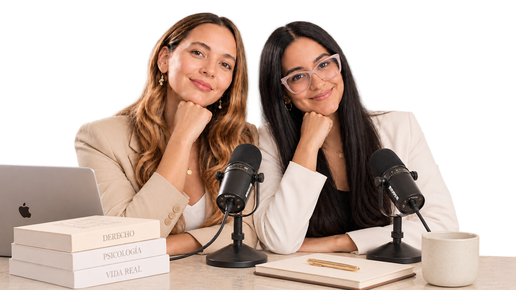Catalina Gutiérrez y María Camila Otero, presentadoras de Más cerca de Ti